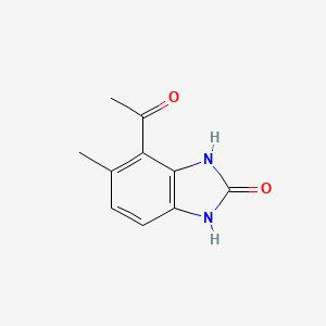 4-Acetyl-5-methyl-1H-benzo[d]imidazol-2(3H)-one