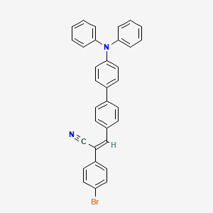 2-(4-Bromophenyl)-3-(4'-(diphenylamino)-[1,1'-biphenyl]-4-yl)acrylonitrile