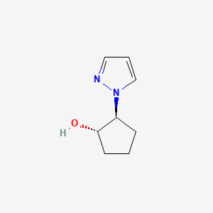 (1S,2S)-2-(1H-Pyrazol-1-yl)cyclopentan-1-ol