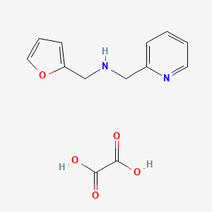 B1519796 (2-Furylmethyl)(2-pyridinylmethyl)amine oxalate CAS No. 1158770-65-0