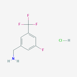 3-Fluoro-5-(trifluoromethyl)benzylamine hydrochloride