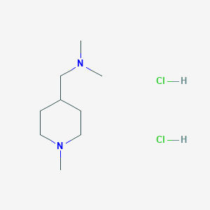 4-[(Dimethylamino)methyl]-1-methylpiperidine dihydrochloride