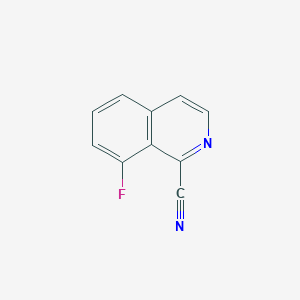 8-Fluoroisoquinoline-1-carbonitrile