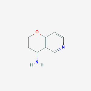 3,4-dihydro-2H-pyrano[3,2-c]pyridin-4-amine