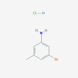 molecular formula C7H9BrClN B1519808 3-溴-5-甲基苯胺盐酸盐 CAS No. 957034-79-6