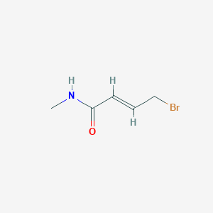 (E)-4-bromo-N-methylbut-2-enamide