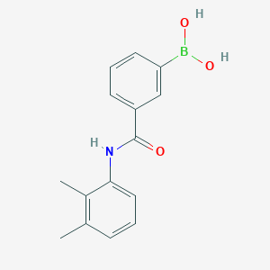 molecular formula C15H16BNO3 B1519814 3-硼烷基-N-(2,3-二甲苯基)苯甲酰胺 CAS No. 957060-99-0