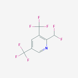 2-(Difluoromethyl)-3,5-bis(trifluoromethyl)pyridine