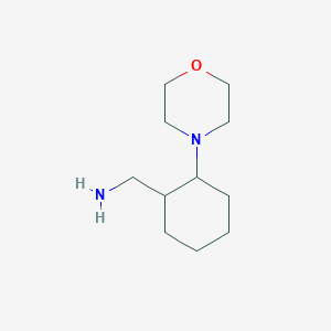 [2-(Morpholin-4-yl)cyclohexyl]methanamine