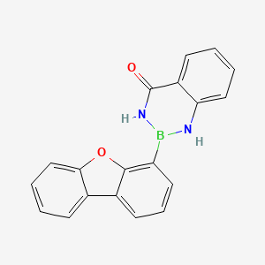 2-(Dibenzo[b,d]furan-4-yl)-2,3-dihydrobenzo[d][1,3,2]diazaborinin-4(1H)-one