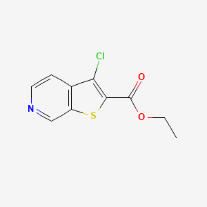 Ethyl 3-chlorothieno[2,3-c]pyridine-2-carboxylate