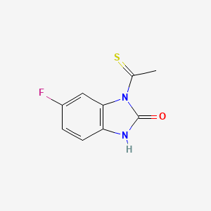 1-Ethanethioyl-6-fluoro-1H-benzo[d]imidazol-2(3H)-one