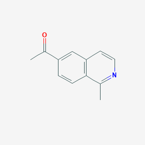 1-(1-Methylisoquinolin-6-yl)ethan-1-one