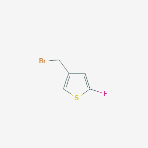 4-(Bromomethyl)-2-fluorothiophene