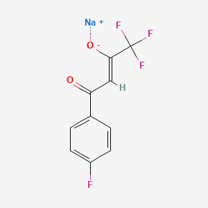 Sodium 1,1,1-trifluoro-4-(4-fluorophenyl)-4-oxobut-2-en-2-olate