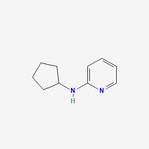 molecular formula C10H14N2 B1519850 N-cyclopentylpyridin-2-amine CAS No. 420844-72-0