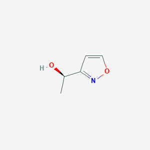 molecular formula C5H7NO2 B15198520 (R)-1-(Isoxazol-3-yl)ethanol 