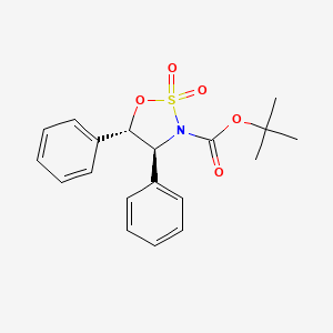 tert-Butyl (4S,5S)-4,5-diphenyl-1,2,3-oxathiazolidine-3-carboxylate 2,2-dioxide