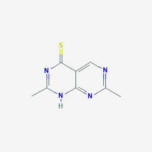 2,7-dimethylpyrimido[4,5-d]pyrimidine-4(3H)-thione