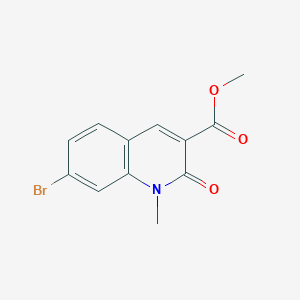 Methyl 7-bromo-1-methyl-2-oxo-1,2-dihydroquinoline-3-carboxylate