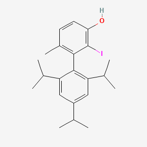 2-Iodo-2',4',6'-triisopropyl-6-methyl-[1,1'-biphenyl]-3-ol