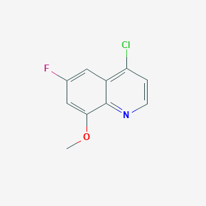 4-Chloro-6-fluoro-8-methoxyquinoline