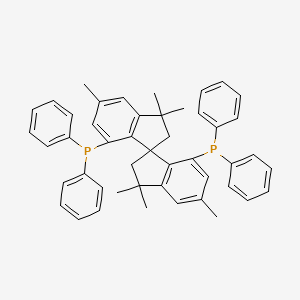 1,1'-[(1S)-2,2',3,3'-Tetrahydro-3,3,3',3',5,5'-hexamethyl-1,1'-spirobi[1H-indene]-7,7'-diyl]bis[1,1-diphenylphosphine]