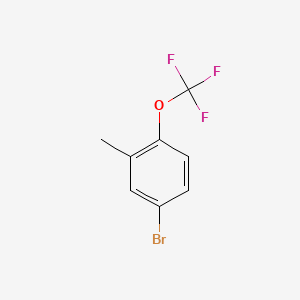 B1519874 4-Bromo-2-methyl-1-(trifluoromethoxy)benzene CAS No. 887268-26-0