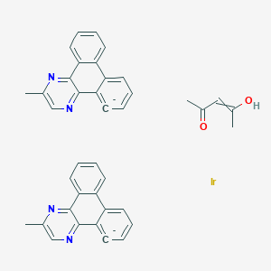 molecular formula C39H30IrN4O2-2 B15198766 Ir(2-phq)2(acac) 