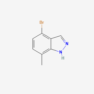 molecular formula C8H7BrN2 B1519882 4-溴-7-甲基-1H-吲唑 CAS No. 1159511-74-6