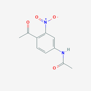 molecular formula C10H10N2O4 B15198882 4'-Acetamido-2'-nitroacetophenone CAS No. 916792-27-3