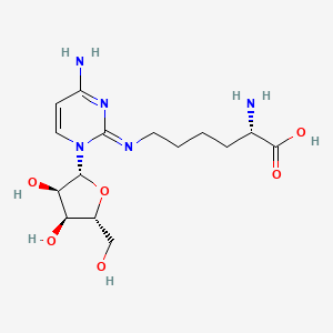molecular formula C15H25N5O6 B1519889 2-Lysylcytidine CAS No. 144796-96-3