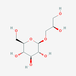 molecular formula C9H18O8 B15199080 (2R)-2,3-Dihydropropyl beta-D-glucopyranoside 