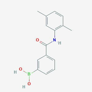 molecular formula C15H16BNO3 B1519913 3-Borono-N-(2,5-dimethylphenyl)benzamide CAS No. 957061-00-6