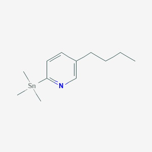 5-Butyl-2-(trimethylstannyl)pyridine