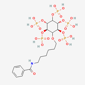 5-O-[6-(Benzoylamino)hexyl]-D-myo-inositol-1,2,3,4,6-pentakisphosphate