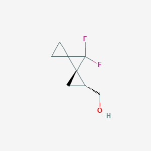 [(4R,6R)-7,7-difluorodispiro[2.0.24.13]heptan-6-yl]methanol