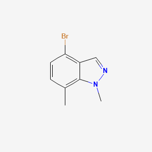 molecular formula C9H9BrN2 B1519920 4-Bromo-1,7-dimethyl-1H-indazole CAS No. 1159511-79-1