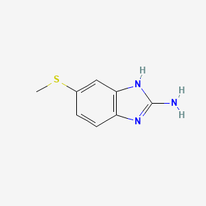 5-(methylthio)-1H-benzo[d]imidazol-2-amine