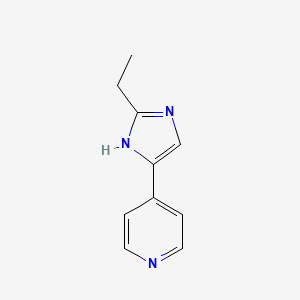 4-(2-Ethyl-1H-imidazol-4-yl)pyridine