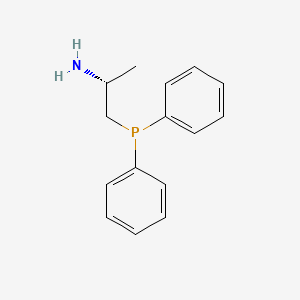 molecular formula C15H18NP B15199243 (R)-1-(Diphenylphosphino)propan-2-amine 