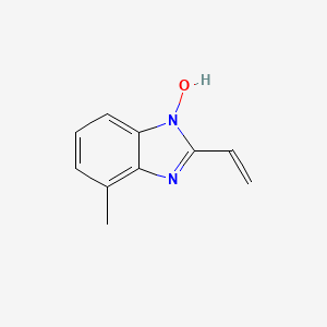 4-Methyl-2-vinyl-1H-benzo[d]imidazol-1-ol