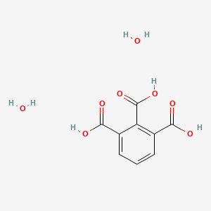 molecular formula C9H10O8 B1519931 Benzene-1,2,3-tricarboxylic acid dihydrate CAS No. 36362-97-7
