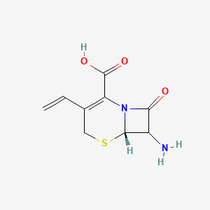 7-Amino-8-oxo-3-vinyl-5-thia-1-aza-bicyclo[4.2.0]oct-2-ene-2-carboxylic acid