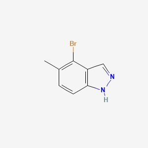 molecular formula C8H7BrN2 B1519938 4-溴-5-甲基-1H-吲唑 CAS No. 926922-40-9