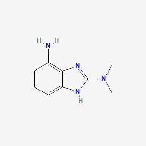 N2,N2-dimethyl-1H-benzo[d]imidazole-2,4-diamine