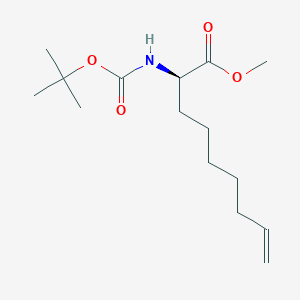 Methyl (R)-2-((tert-butoxycarbonyl)amino)non-8-enoate