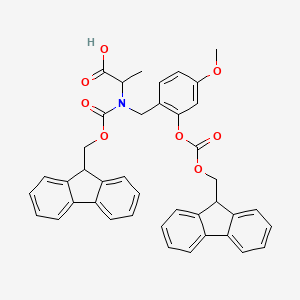 N-|A-Fmoc-N-|A-(2-Fmoc-oxy-4-methoxybenzyl)-L-alanine