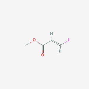 molecular formula C4H5IO2 B151994 (E)-甲基 3-碘丙烯酸酯 CAS No. 6213-88-3