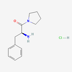 (S)-2-Amino-3-phenyl-1-(pyrrolidin-1-yl)propan-1-one hydrochloride